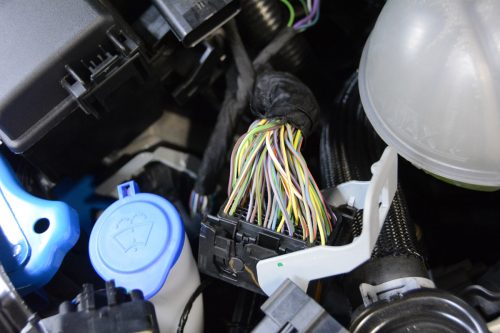 ECU wiring harness