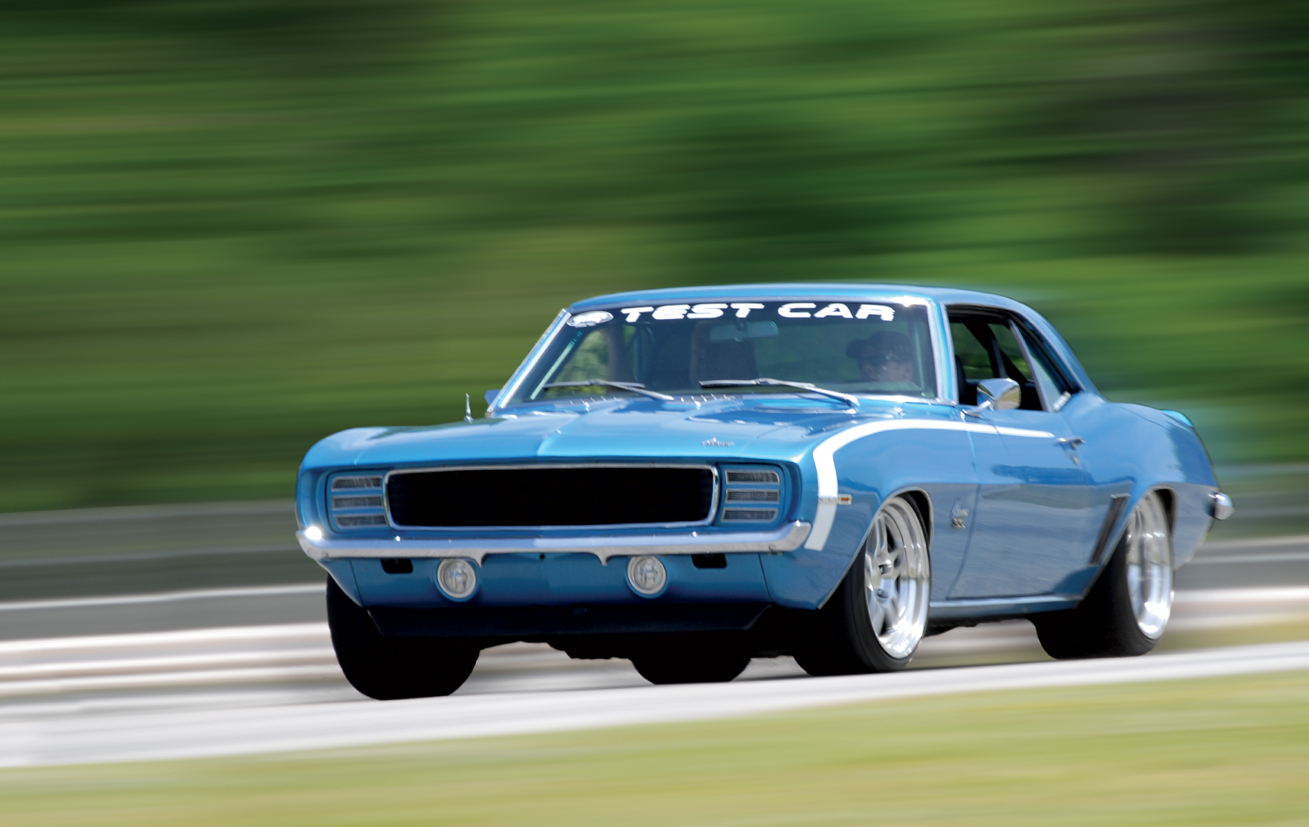 Kyle and Stacy Tucker used this car as a rolling lab, proving that DSE suspension and drivetrain upgrades delivered race-ready handling and street-ready style in a first-gen Camaro.