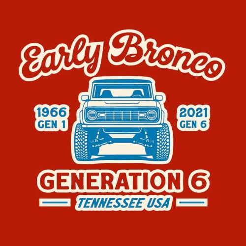 Picture of Early Bronco Generation 6 Chassis