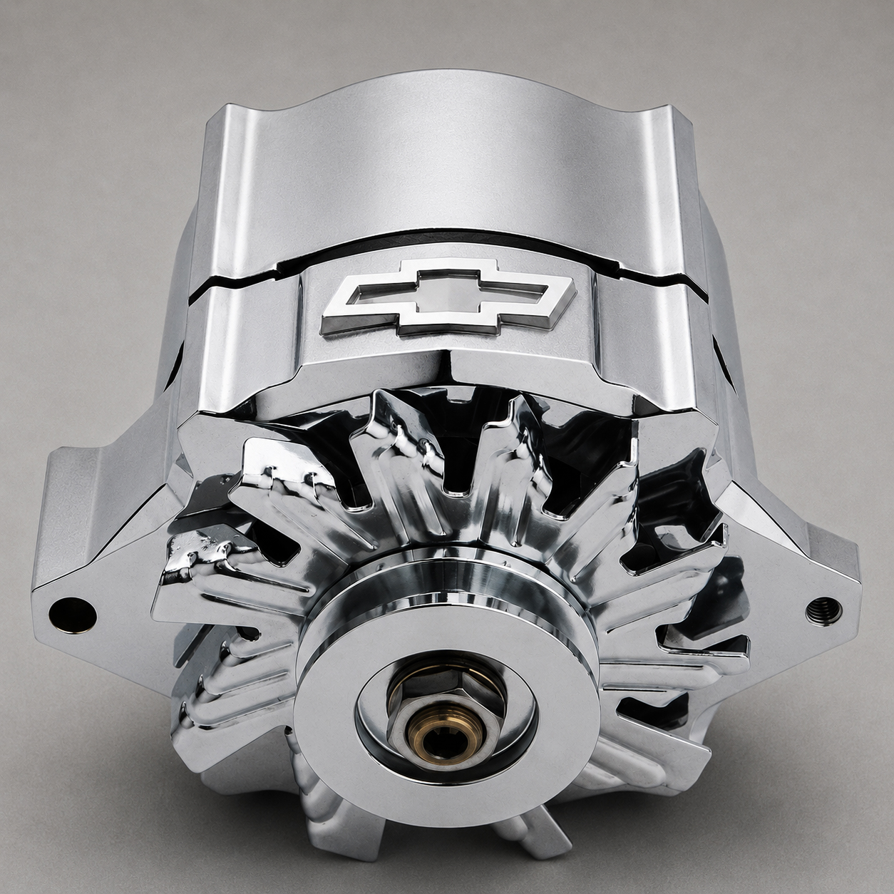 Polished with Raised/Machined Bowtie Emblem - Part #141-151