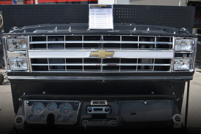All Chrome Grille and Parts for 1985-88 Chevy Truck & SUV